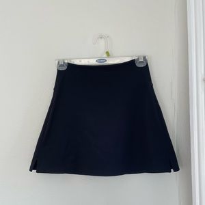 Girlfriend collective black sport skort